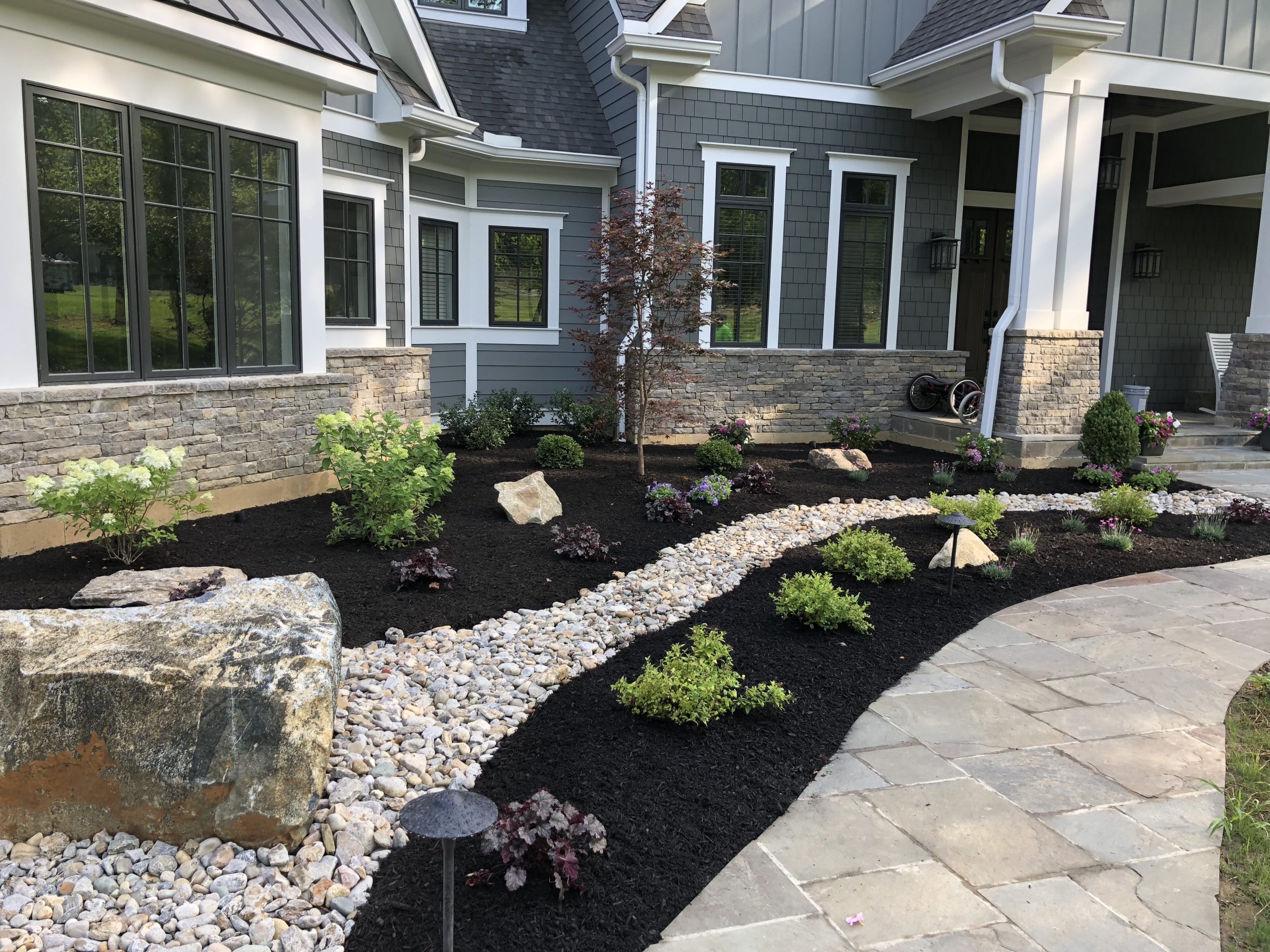 Landscaping , Hardscaping, & Mulch Delivery in Mason, Ohio | Creech's