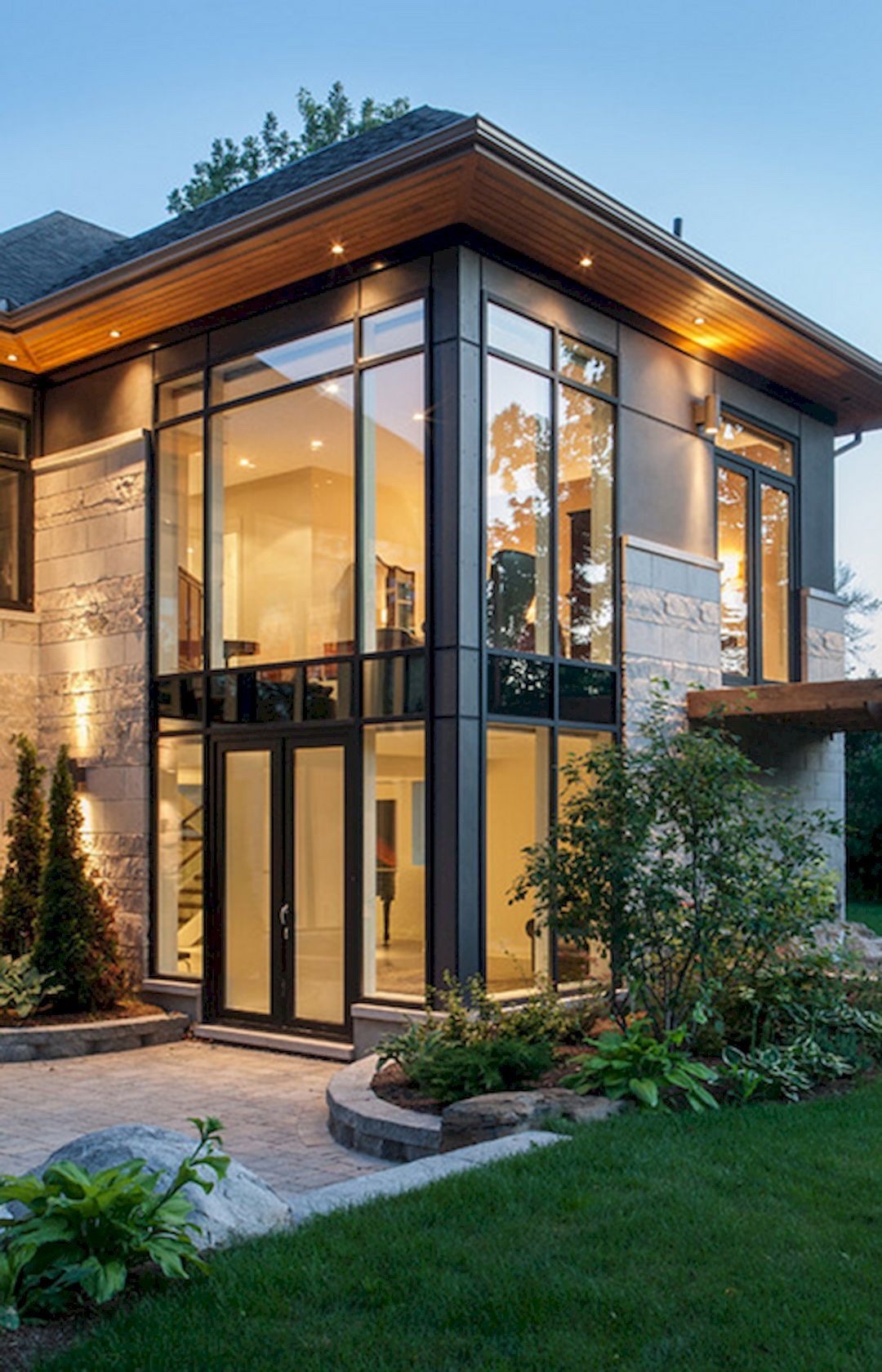 Life Is A Luxury — Beautiful all glass entrance
