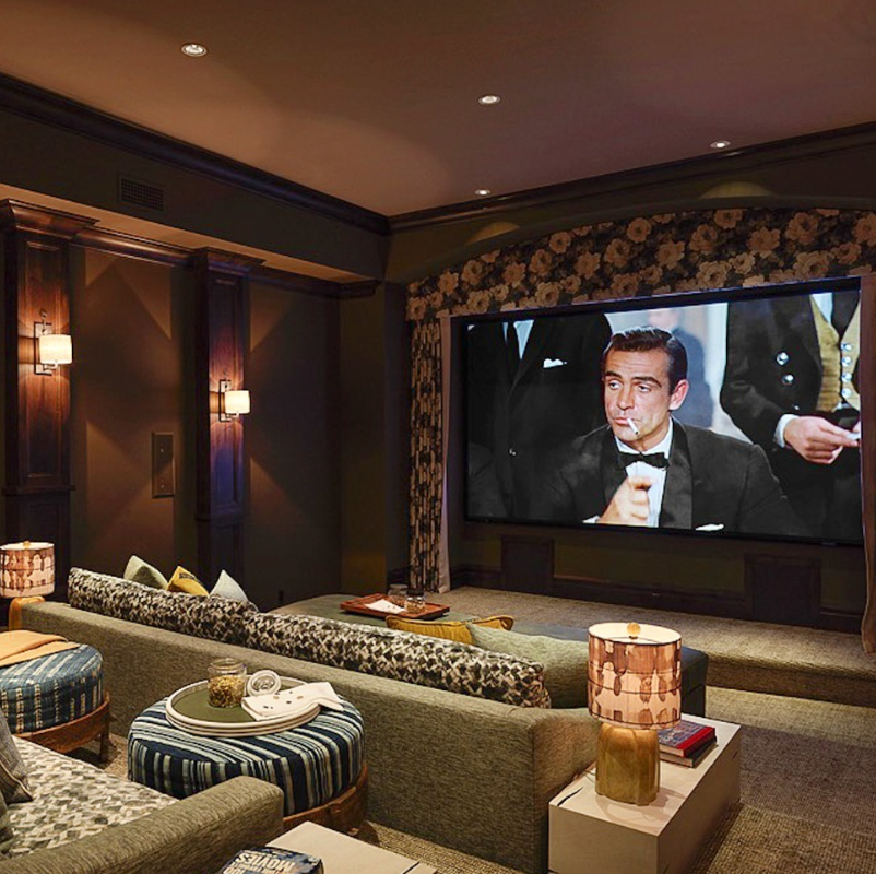 Living Room Bedroom Theater Ideas Small Theater Room Ideas — Tips For Creating A Cozy Space Real