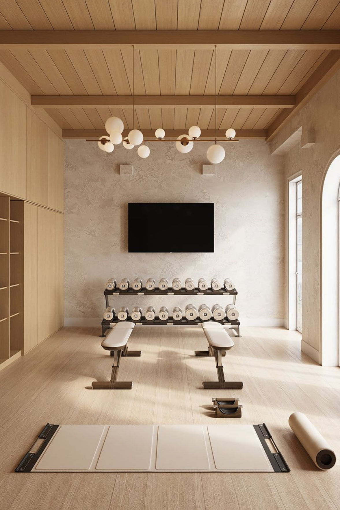 Luxury Home Gym Ideas and Modern... | ShopHomeStyles