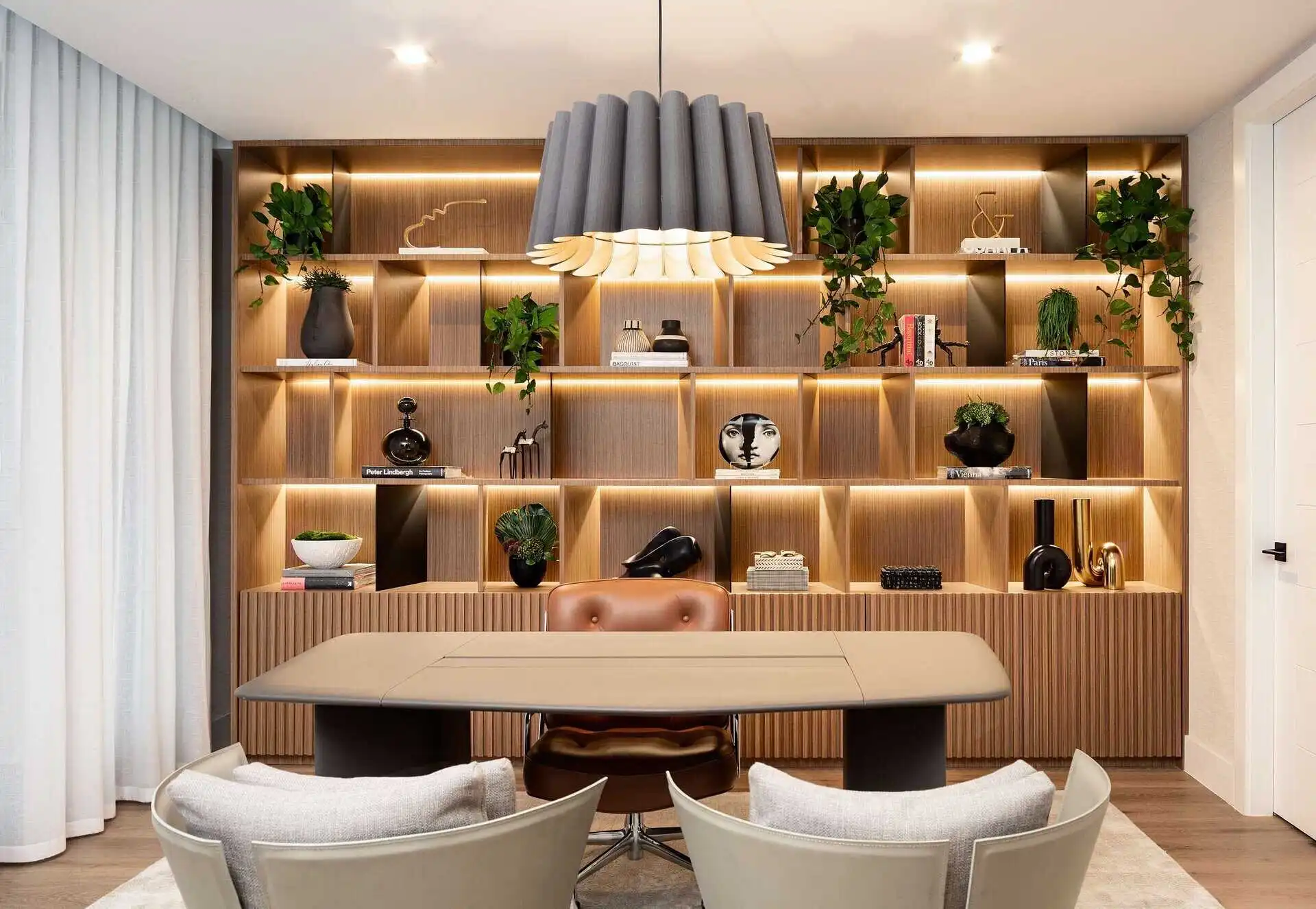 Luxury Home Office Design - Design Solutions Miami