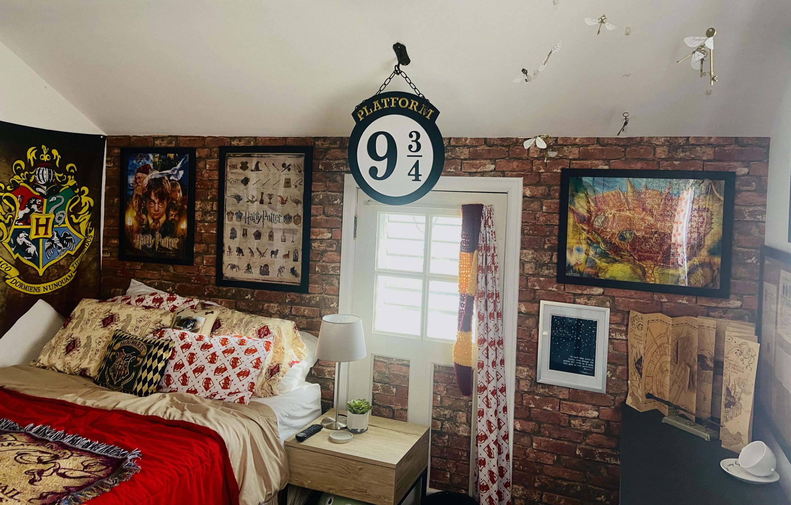 Making Progress on my Harry Potter Guest Room! Final pics First! : r/ harrypotter