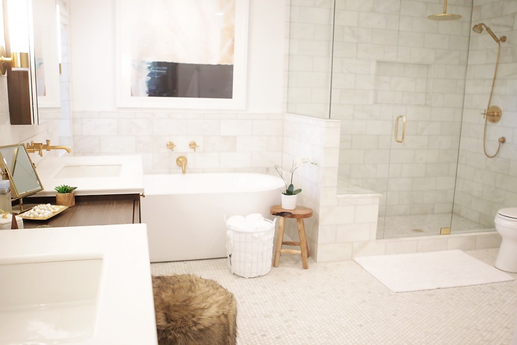 Master Bathroom Marble Tile - Stagg Design