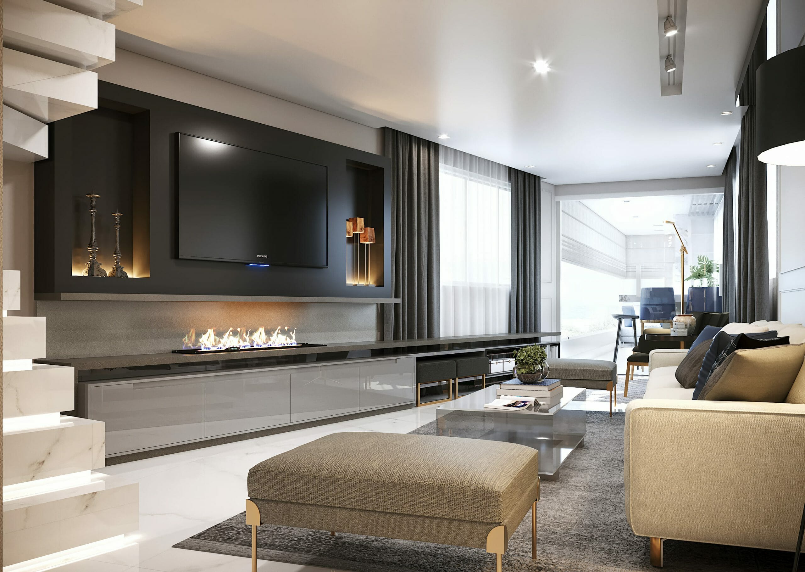 Modern apartment decor: ideas for stylish & chic living
