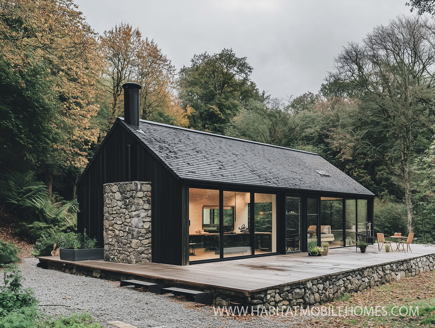 NEWBLACKBARN-Modern New Modular Building and Mobile Home Designs - Habitat Mobile Homes Ltd