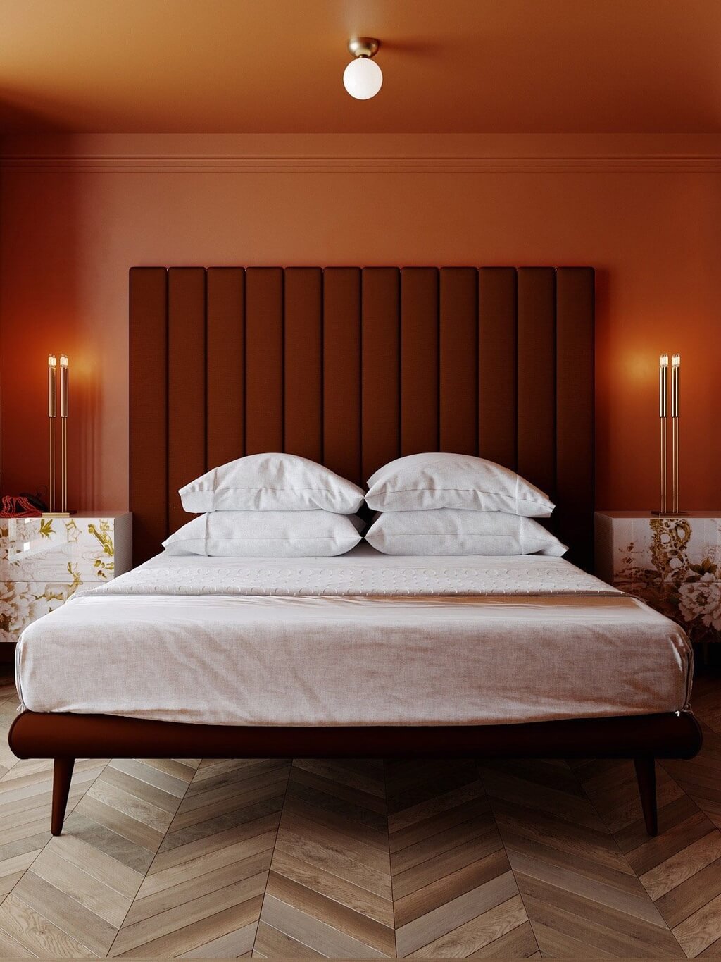 On Trend: Earthy Tones Bedroom Ideas | Hommés Studio