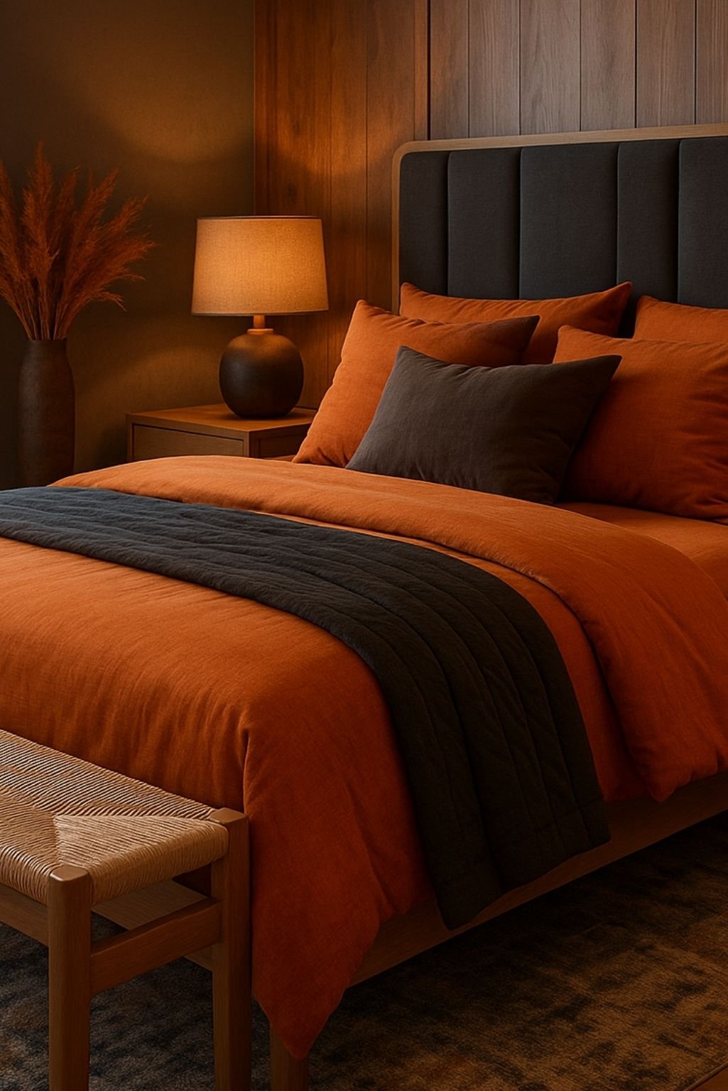 Orange Bedroom Decor Done Right: 6 Tips to Avoid Overdoing It | Cozy Haven Tales