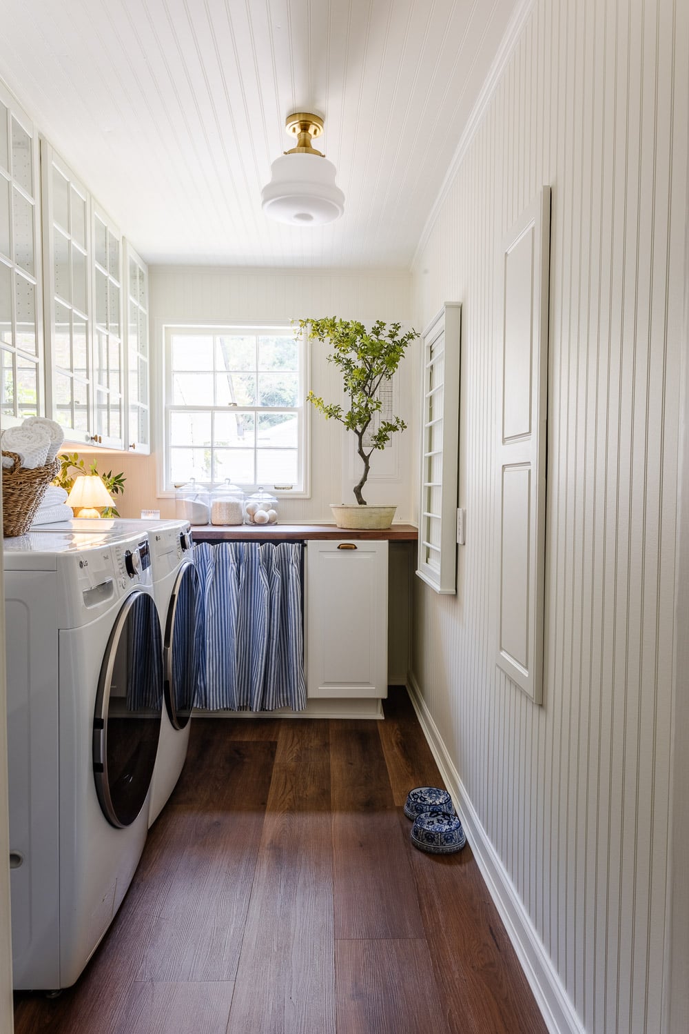 Our Narrow Laundry Room Layout That Packs in Function - Bless'er House