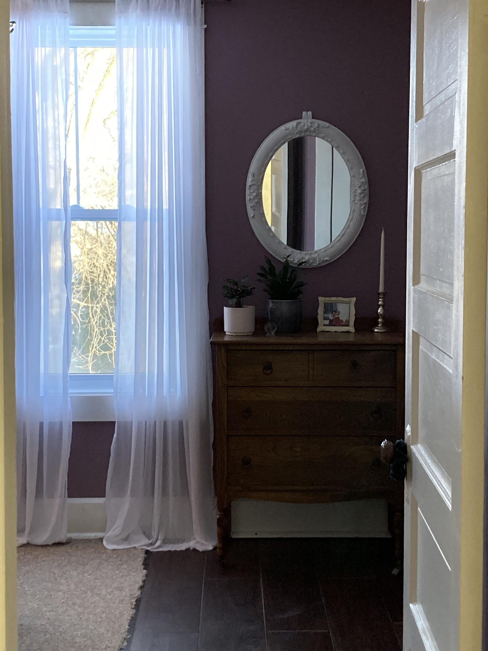 Painted my room Gothic Purple and I love it! : r/femalelivingspace