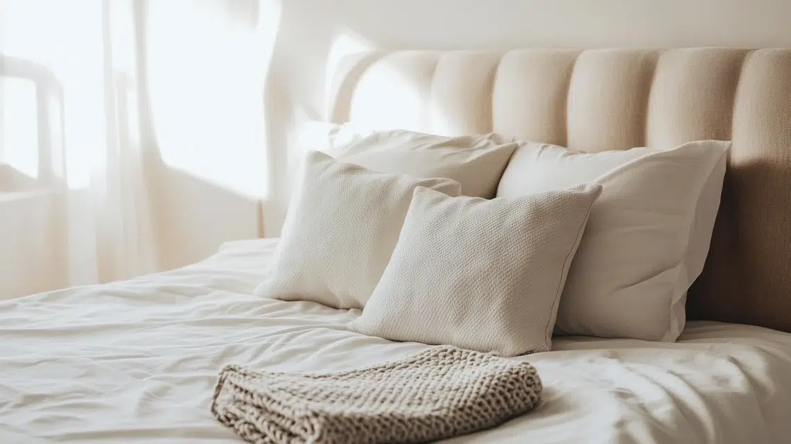 Pillow Arrangement Ideas for a Queen Bed - A House in the Hills