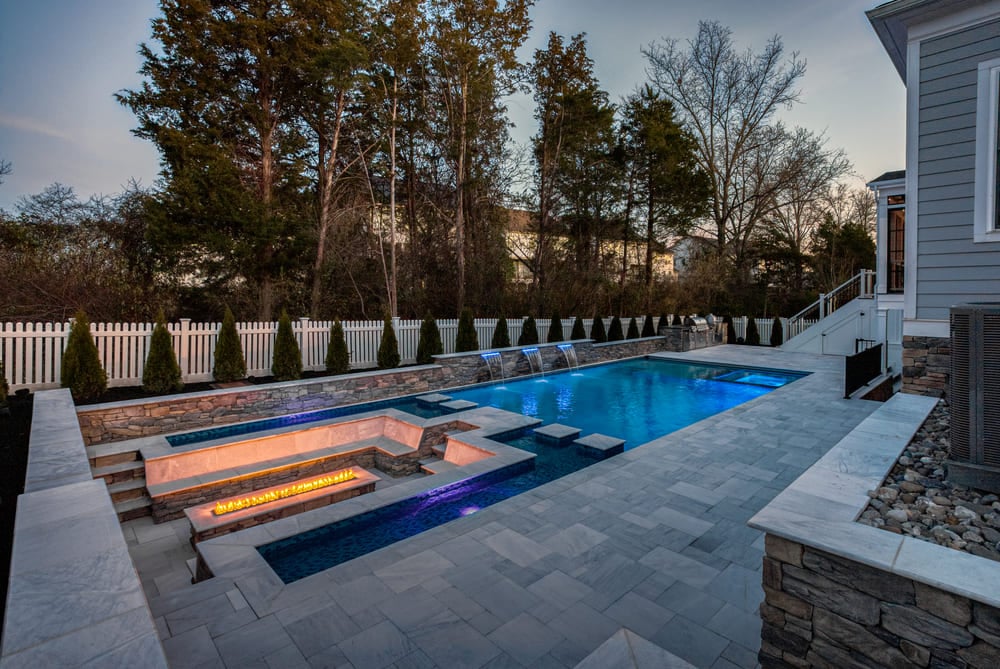 Project Spotlight - Modern Backyard Oasis in Northern Virginia