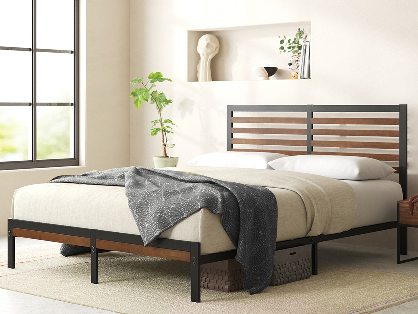 Queen Beds For Minimalist Homes | Mattress Firm