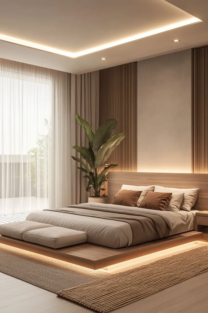Relaxing Japandi Bedroom Designs - Edward George