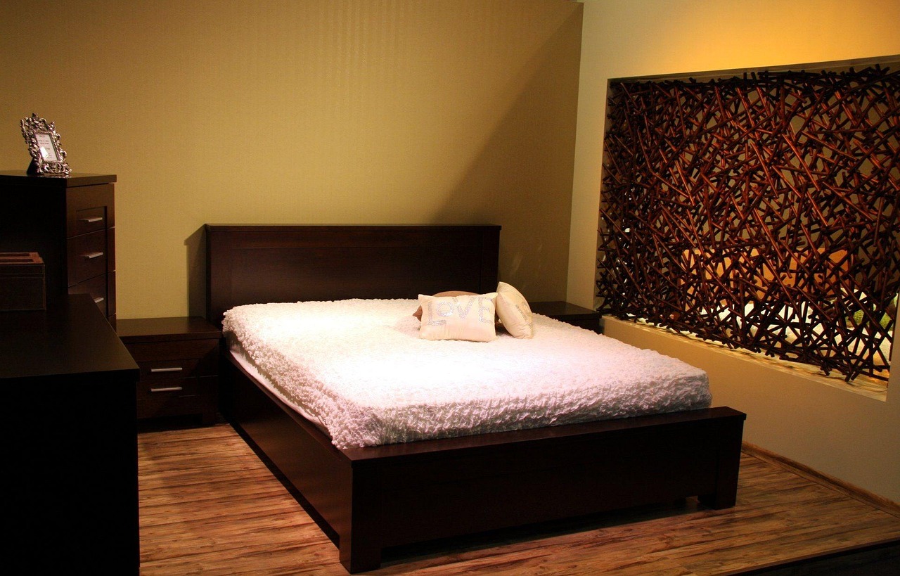 room, big, double, interior, living, luxury, contemporary, comfortable, residential, bed, linens, pillows, brown room, brown bed, brown interior, bed, bed, bed, bed, bed