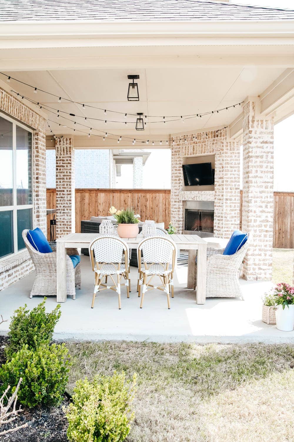 Small Backyard Patio Ideas On A Budget - A Blissful Nest
