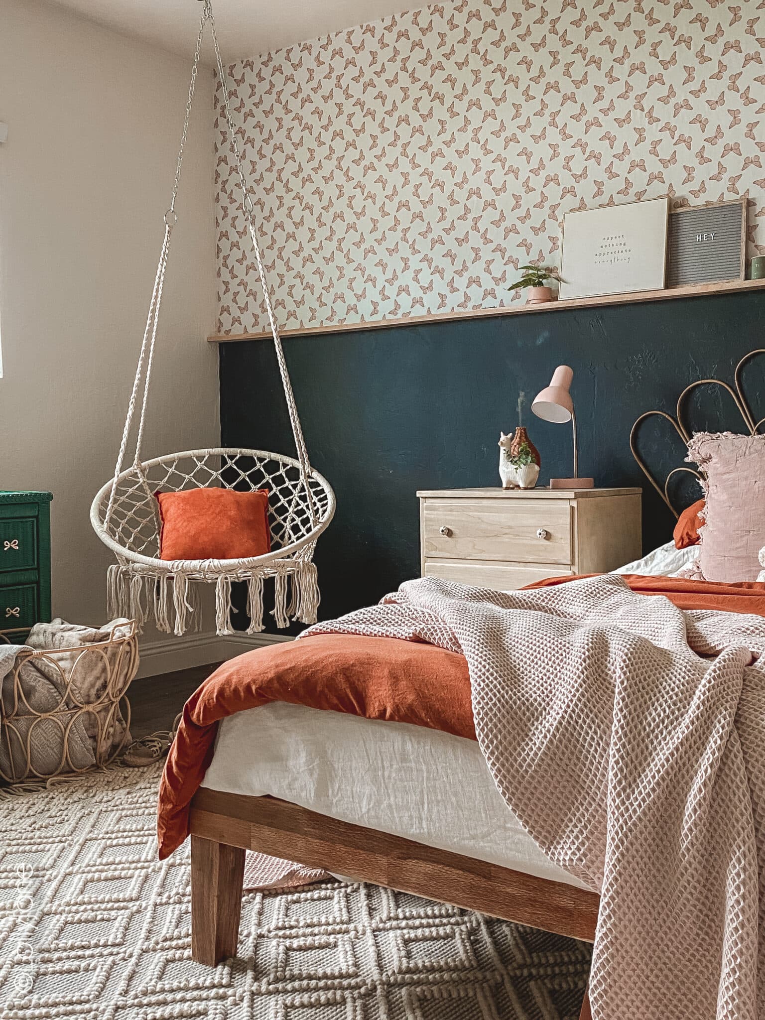 Teen Girl Boho Bedroom - Lolly Jane