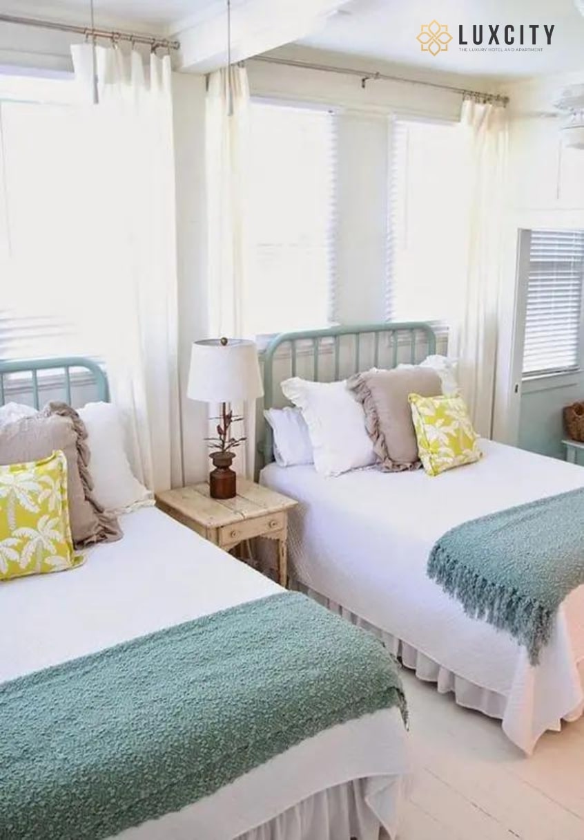 What are twin bed guest room ideas that sound so new? | LuxCity Hotel & Apartment