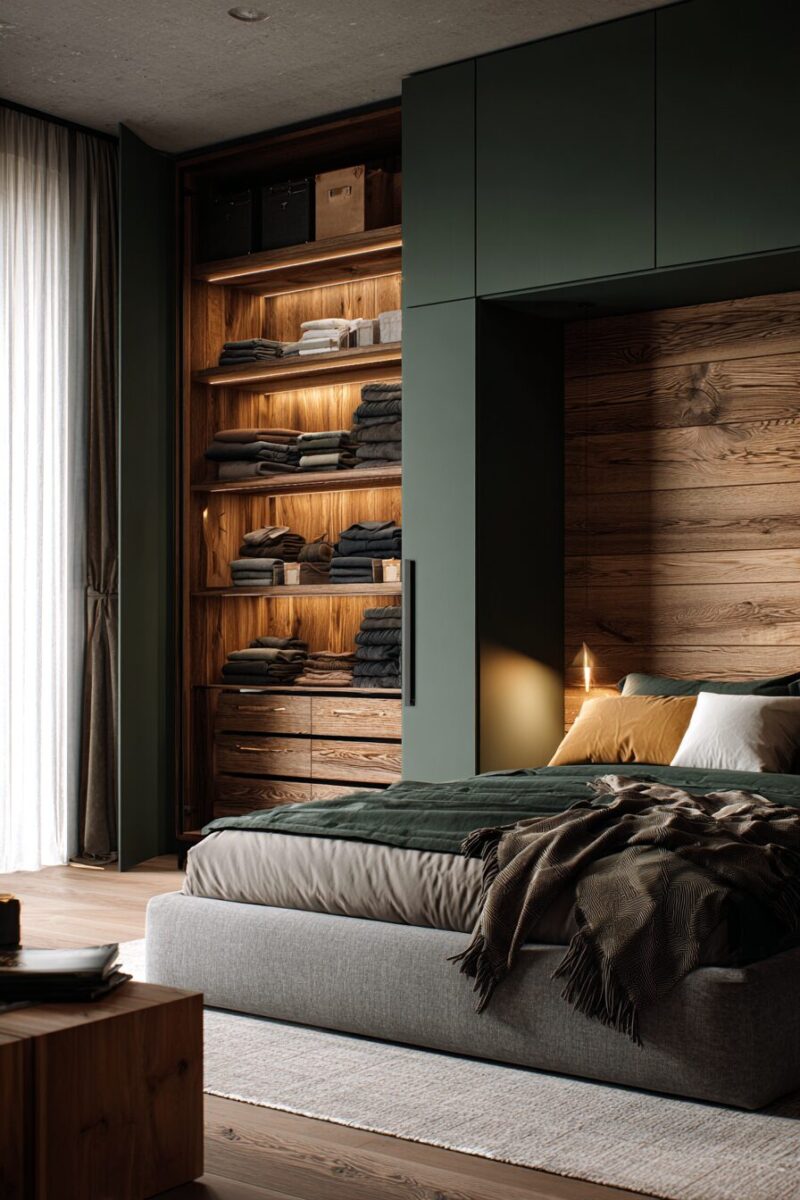 You'll Be Inspired By These Dark Green Bedroom Ideas That Are Full Of Character! — DreamyHomeStyle