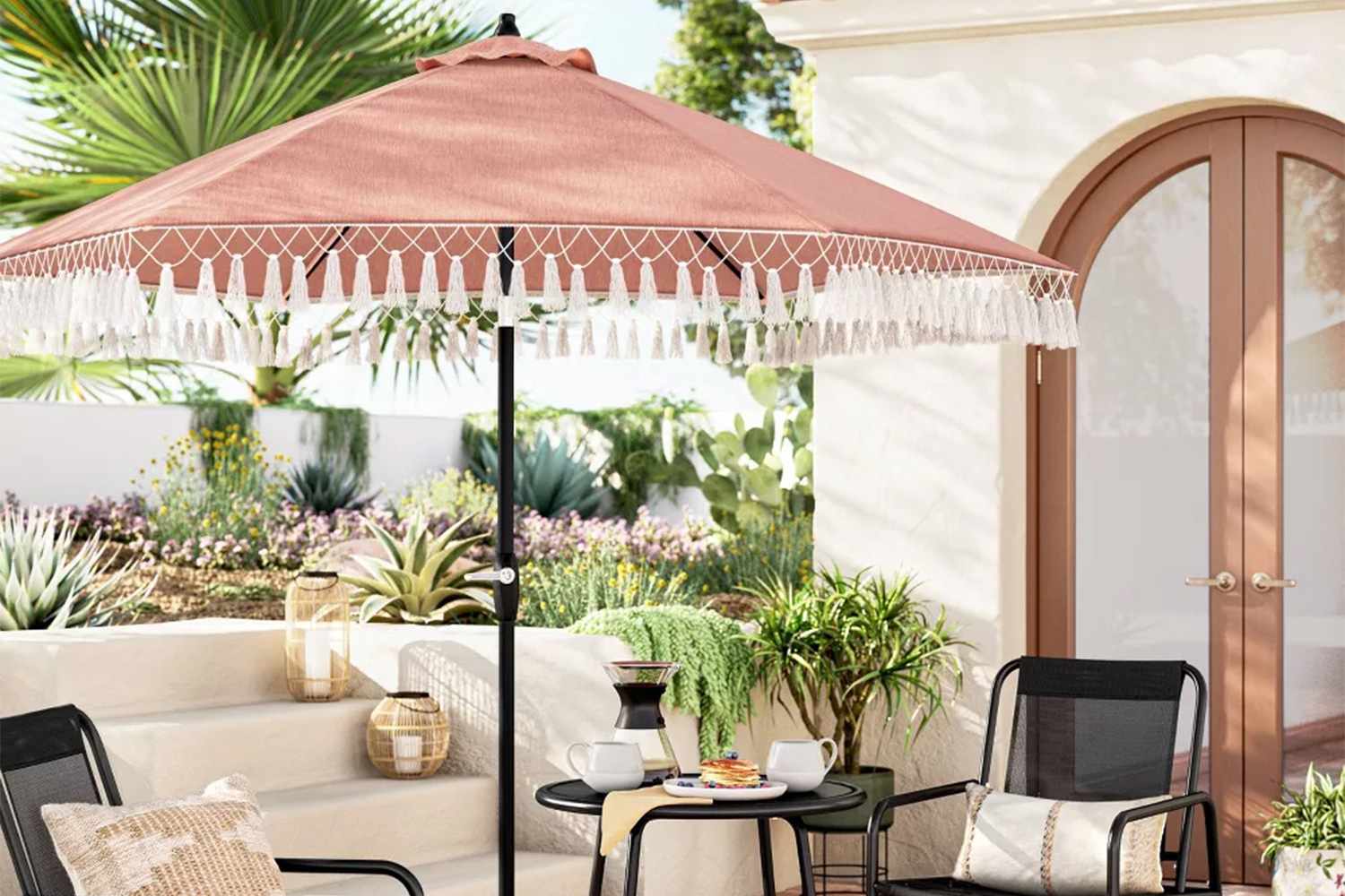 10 French-Riviera Inspired Patio Umbrellas Under $100