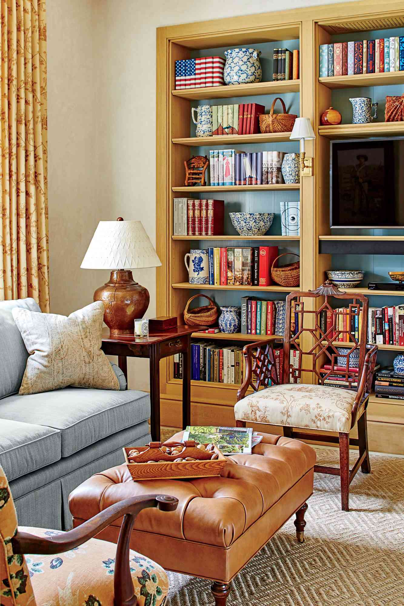 12 Cozy Home Library Ideas That'll Make You Want To Curl Up With A Book