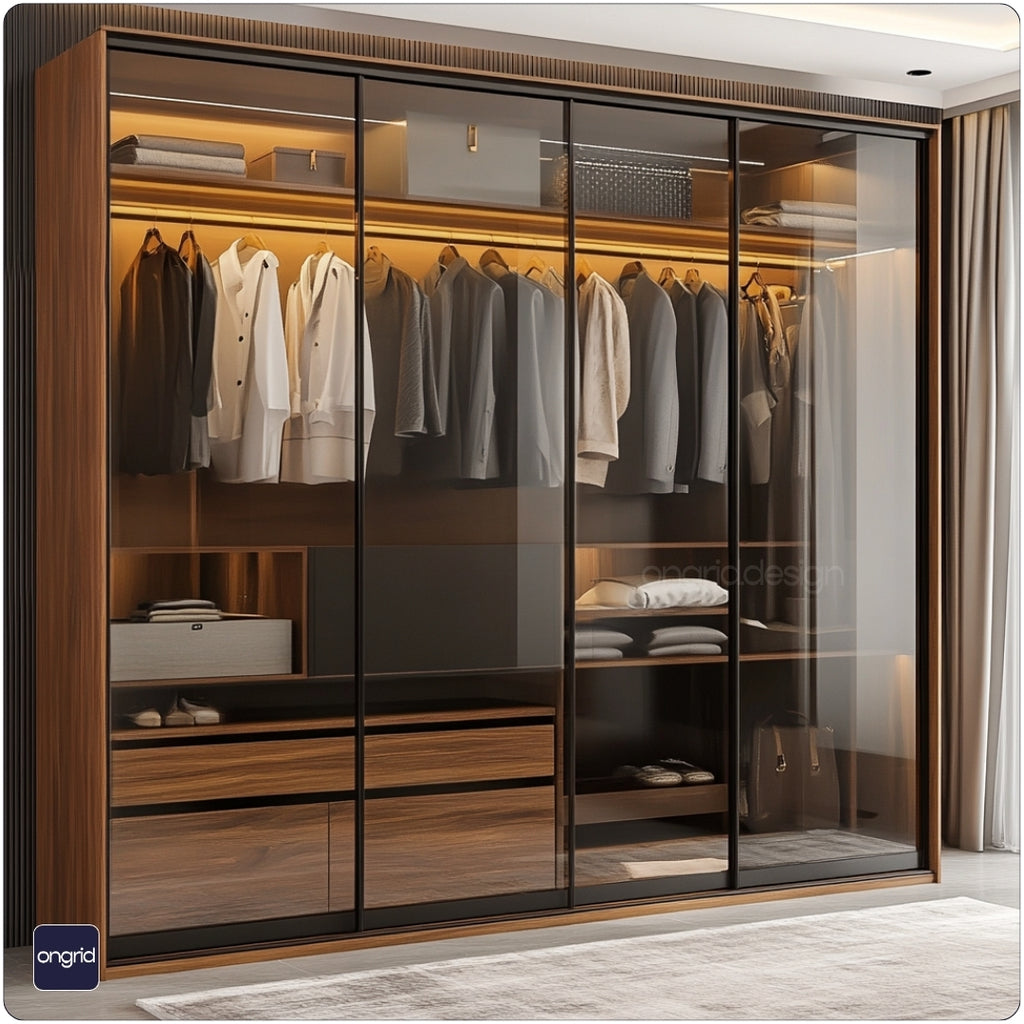 12 Smart Wardrobe Ideas for Small Bedrooms – Ongrid Design