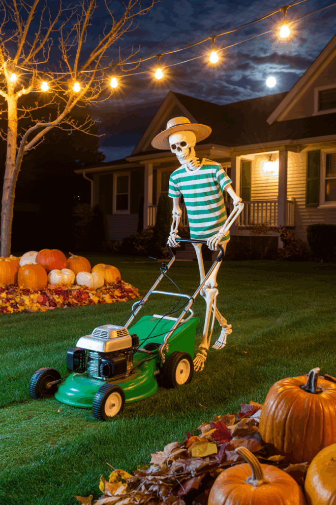 13 Creepy Outdoor Halloween Decor Ideas to Transform Your Front Yard | DIY Garden