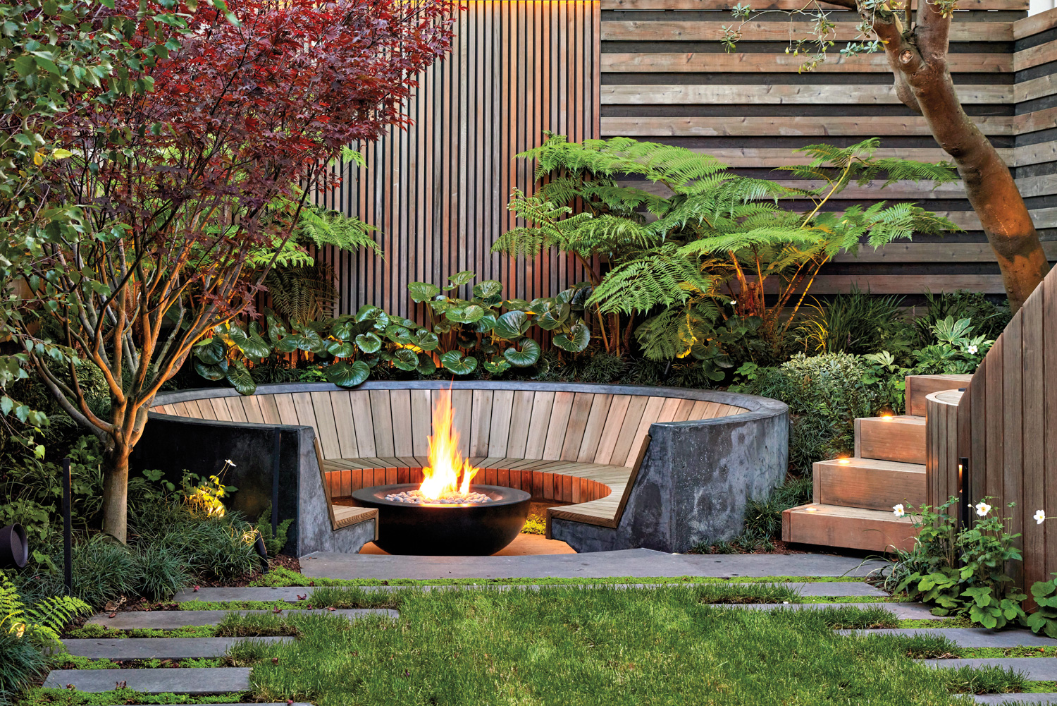 14 Outdoor Spaces To Inspire Alfresco Living All Year Long | LUXE Interiors + Design