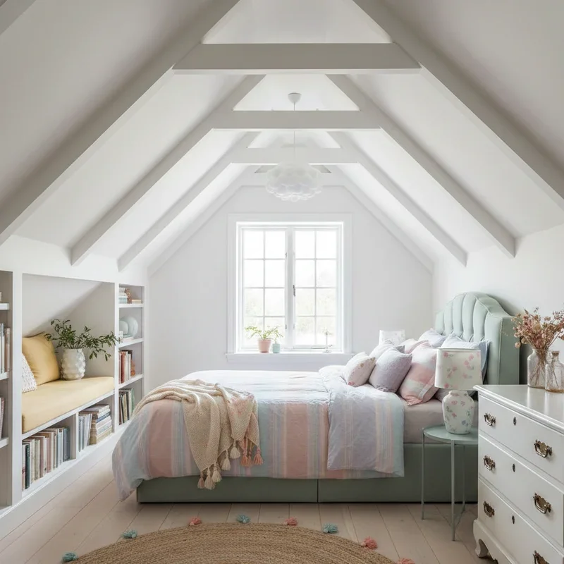 15 Girl Attic Bedroom Ideas for Cozy and Stylish Spaces