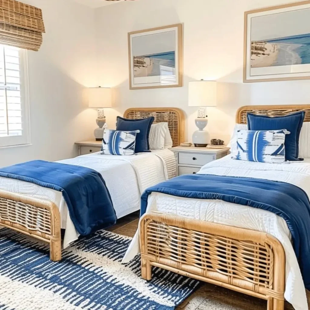 24 Beach Themed Bedroom Ideas (Modern, Boho & Classic Styles)