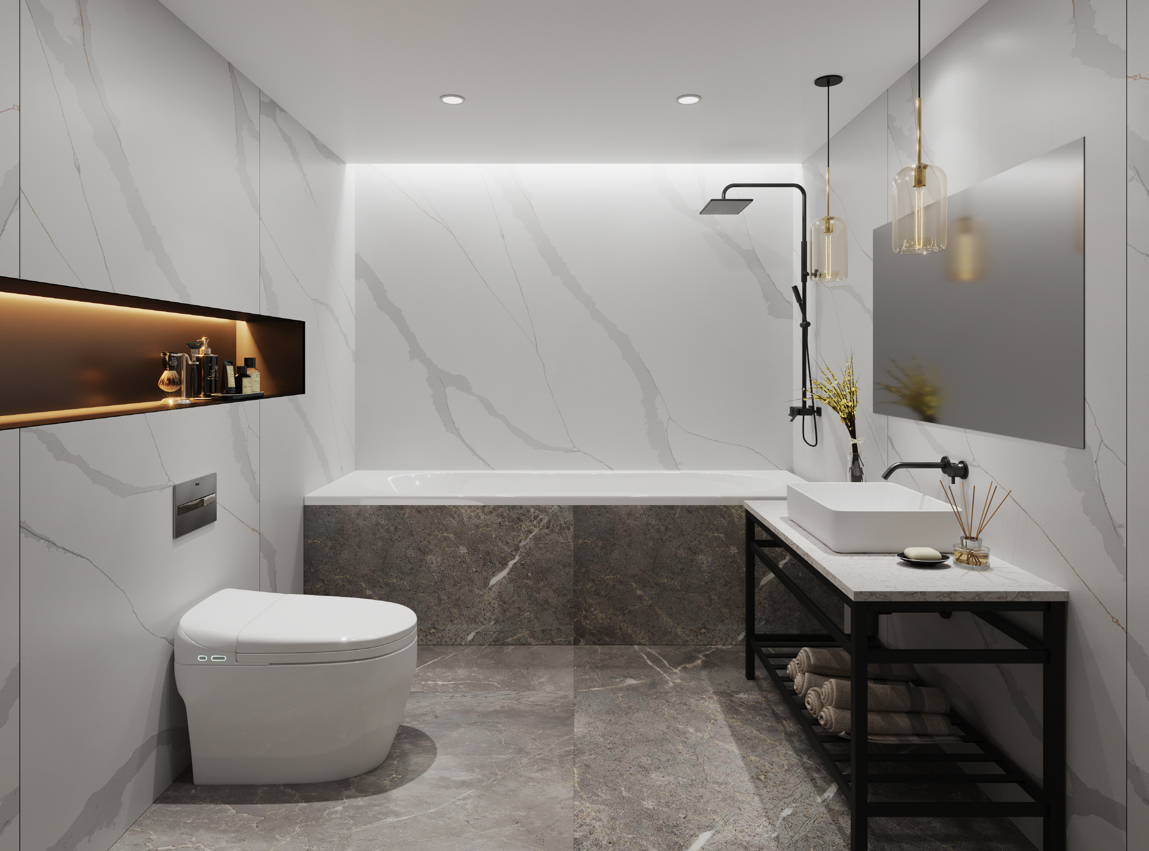 25 Guest Bathroom Remodel Ideas: Transforming Spaces with Style and Budget - LX Hausys