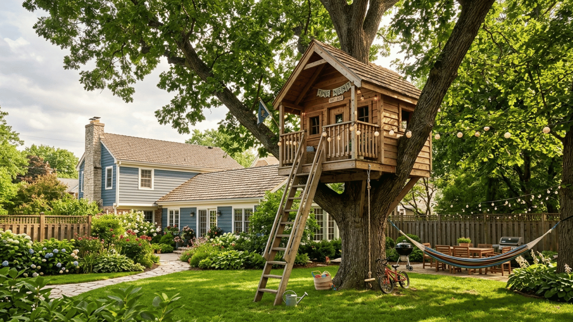27 DIY Treehouse Ideas for Simple Small Backyard Builds
