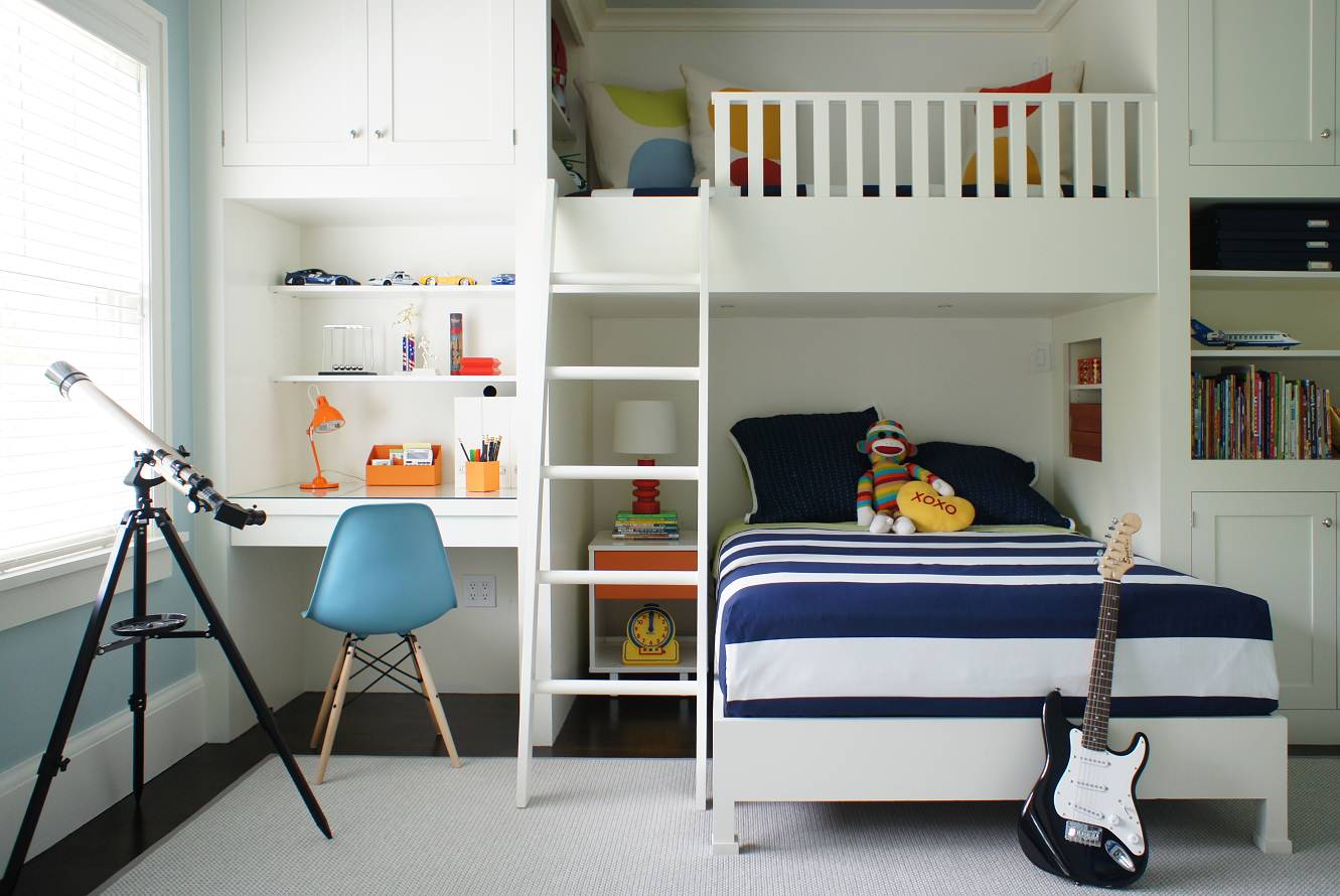 30 Space-Saving Built-In Bedroom Design Ideas for Kids | Houzz AU