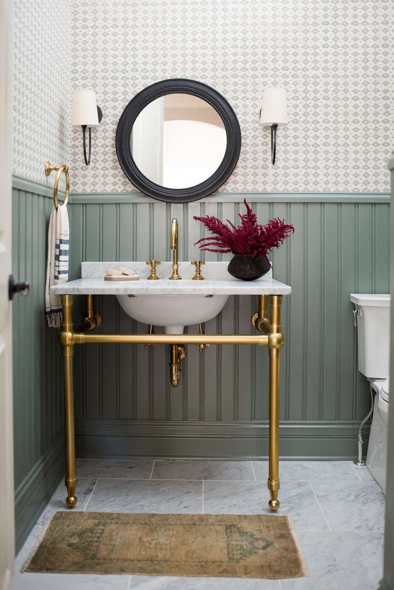 43 Pretty Powder Room Ideas for Your Half Bath
