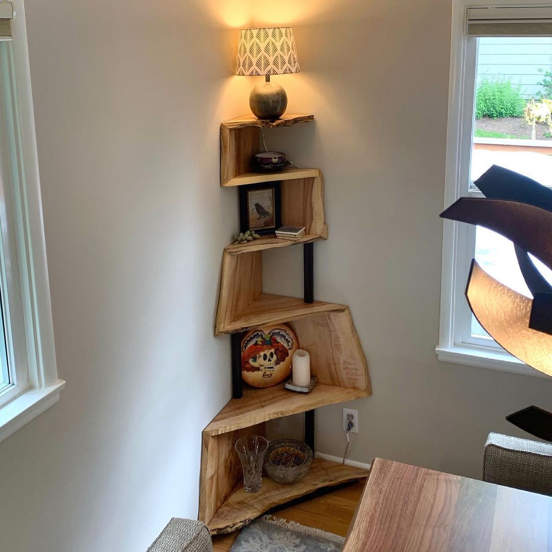 45 Corner Shelf Ideas You'll Want To Copy