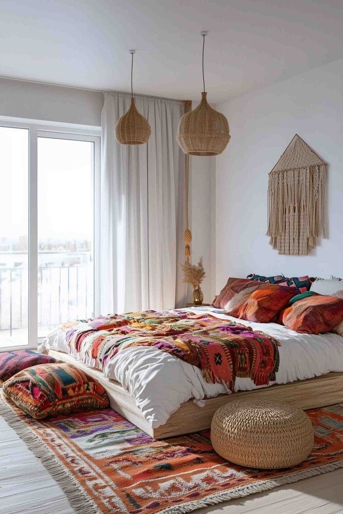 50+ Gorgeous Bohemian Bedroom Ideas for Teenage Girls - Living Chic