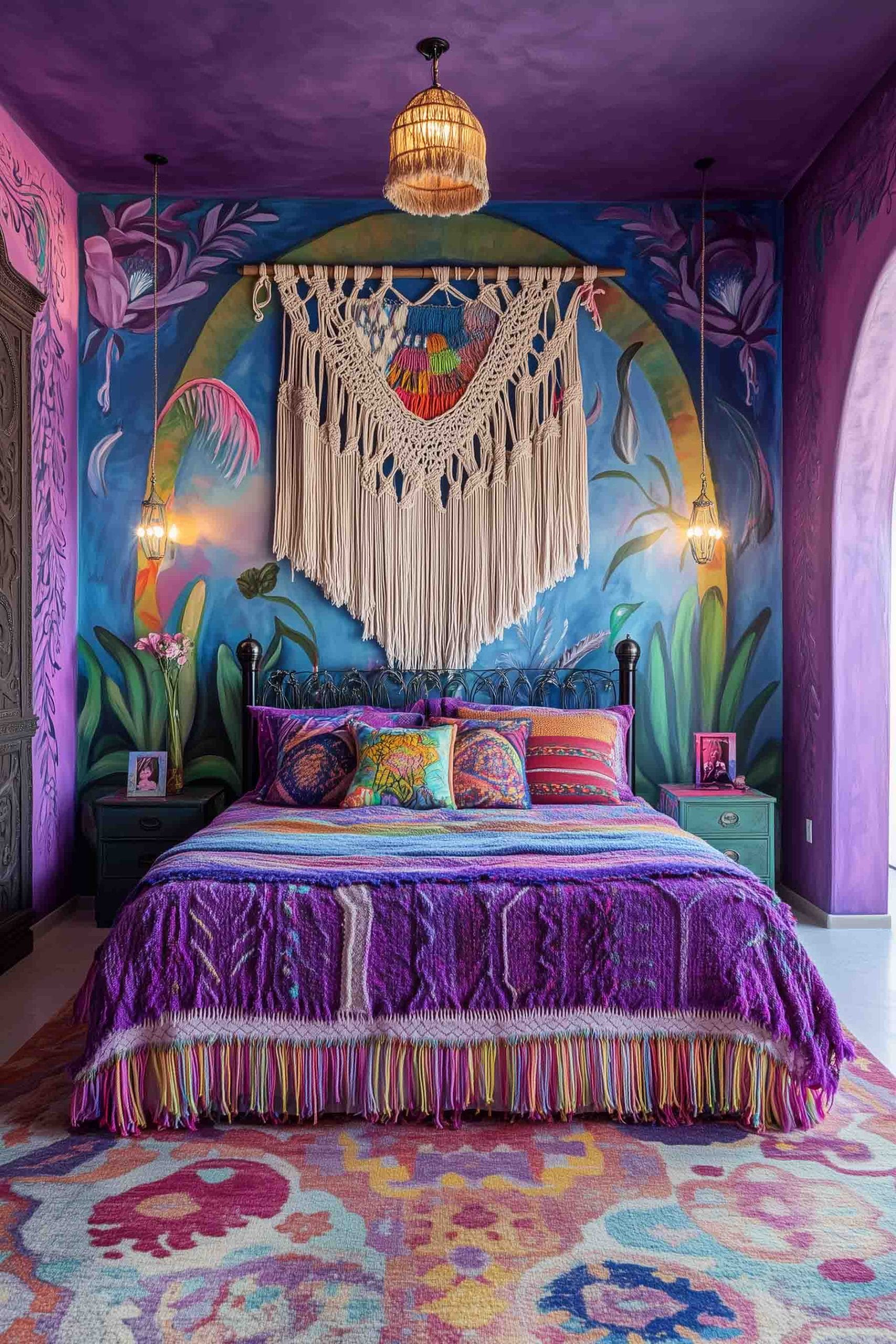 50+ Gorgeous Bohemian Bedroom Ideas for Teenage Girls - Living Chic
