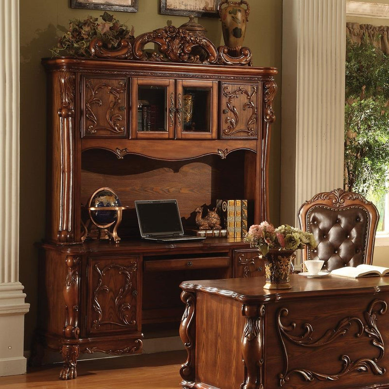 Acme Furniture Dresden 12172 Executive Computer Desk with Hutch