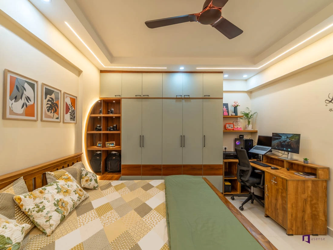 Asense | Master Bedroom Wardrobe Design Ideas to Maximize Space & Elegance
