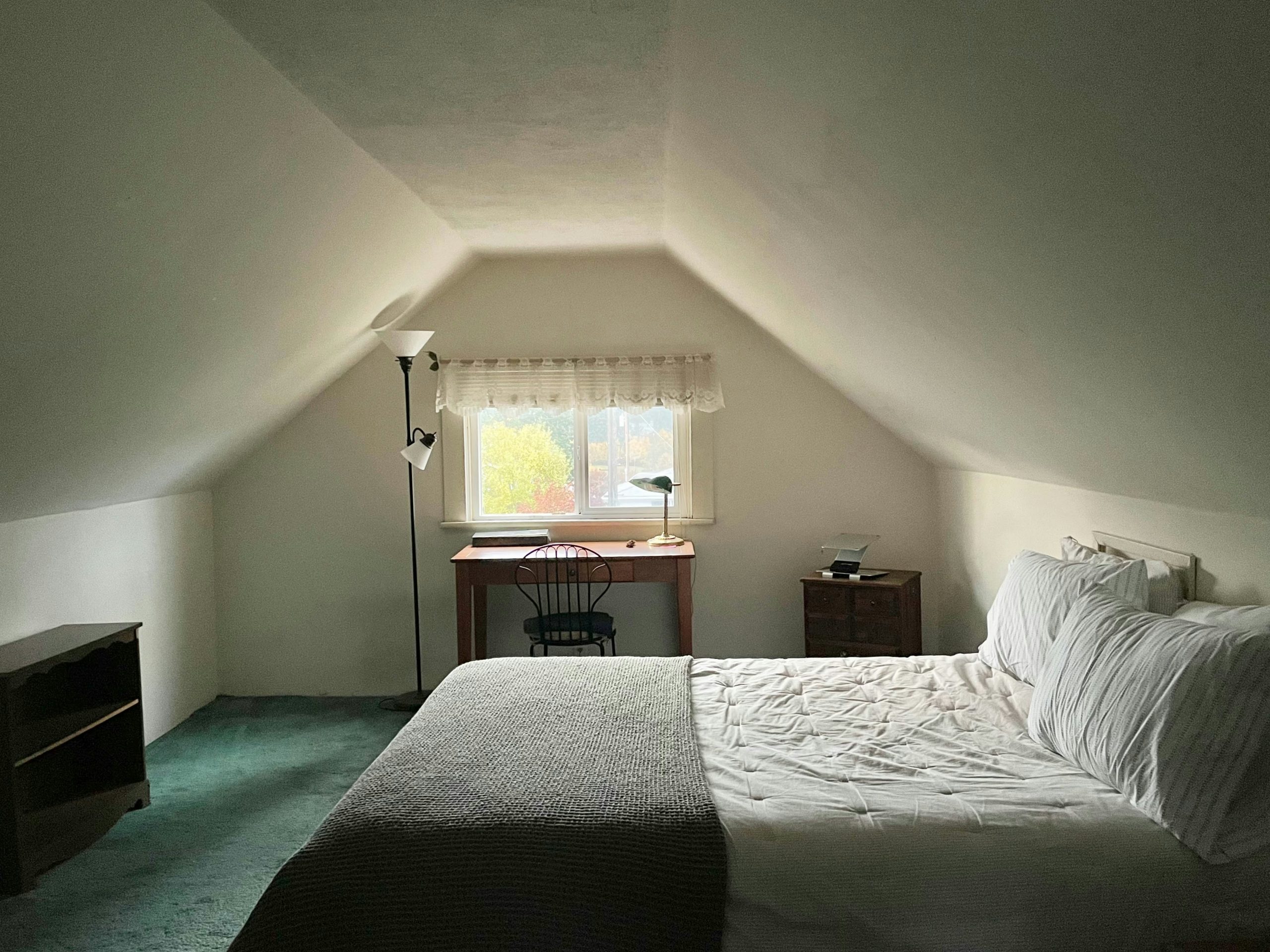 Attic bedroom