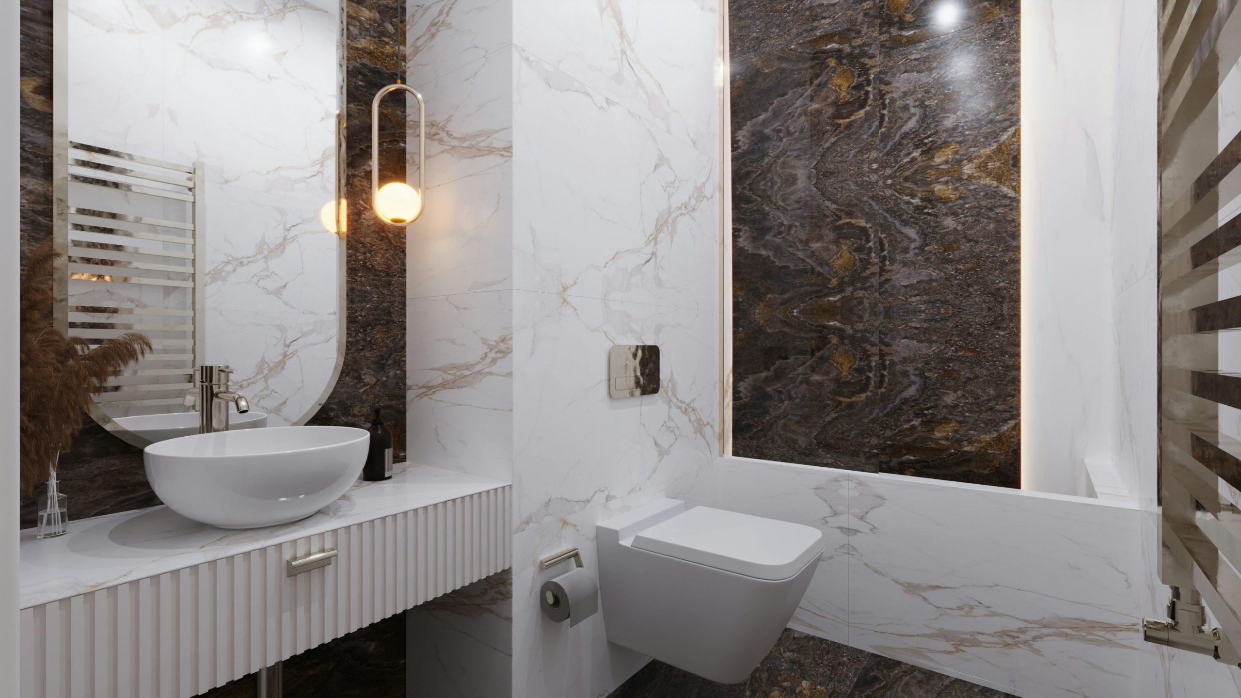 Bathroom design By Medea Dzagnidze