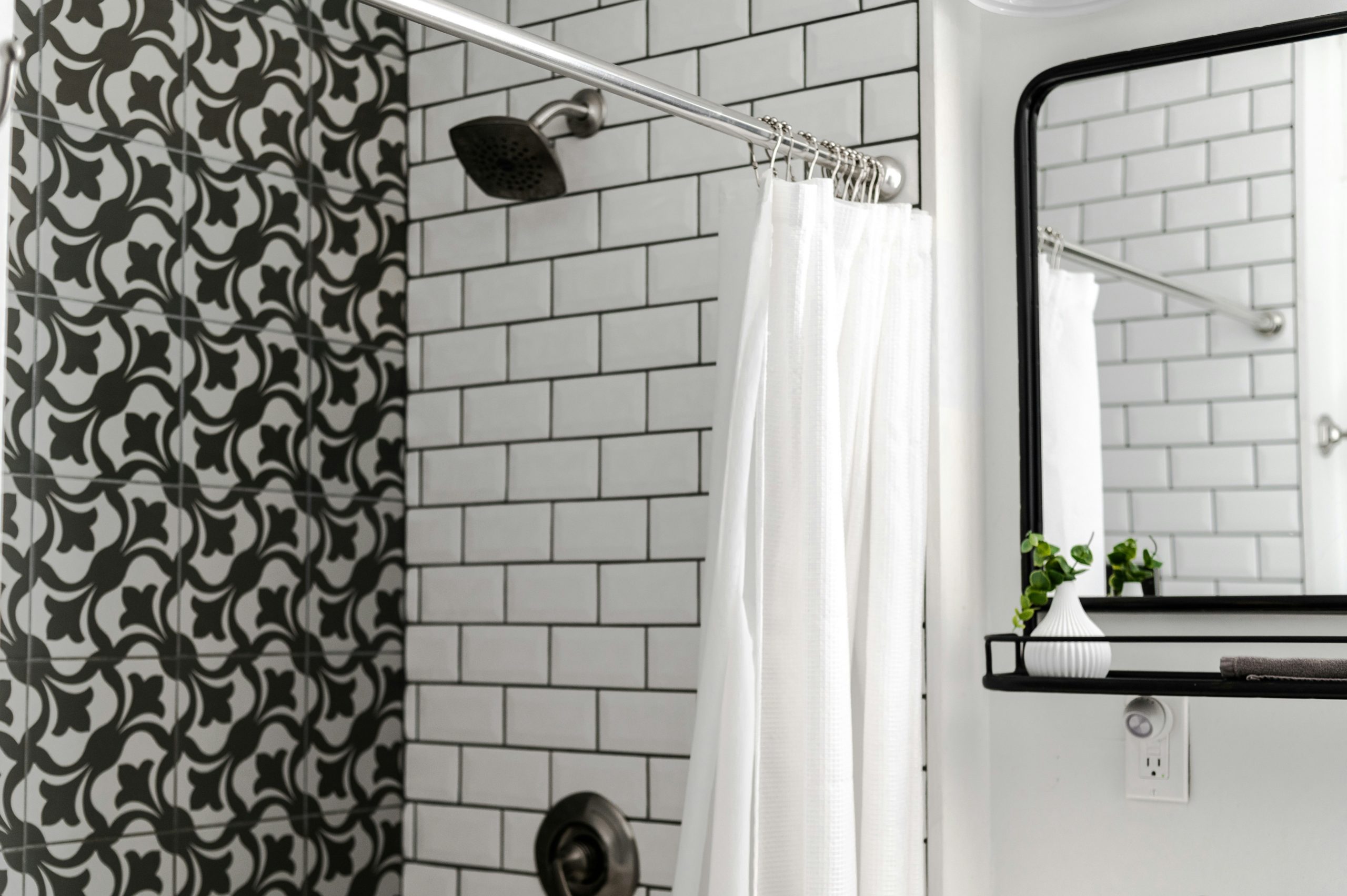 Bathroom interior design.