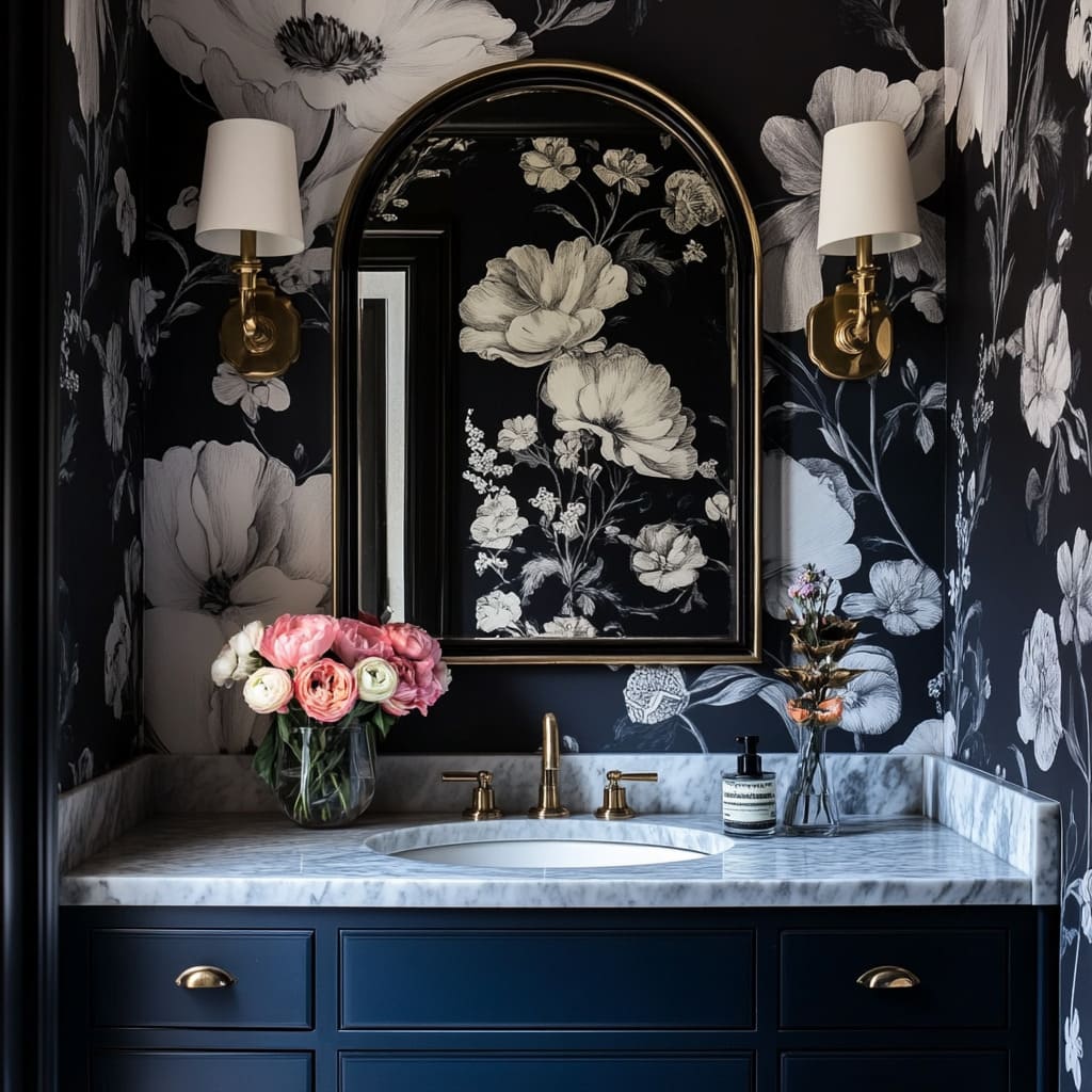 Bathroom Wallpaper Design Ideas: From Spa-Like or Bold Styles