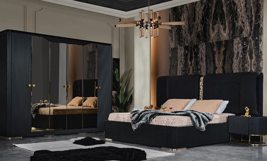 Bedroom set | Modern Bedroom set | Black Lyon | Modern Bedroom Sets