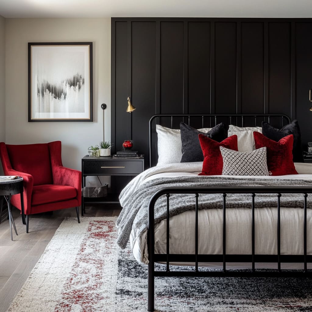 Black & Red Bedroom Ideas: Bold, Stylish & Perfectly Balanced