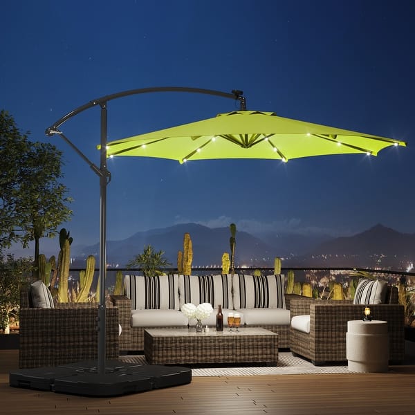 Cantilever Umbrella With Large Picnic Table Umbrella Patio Heater Rectangular Patio Umbrella Solar Powered
