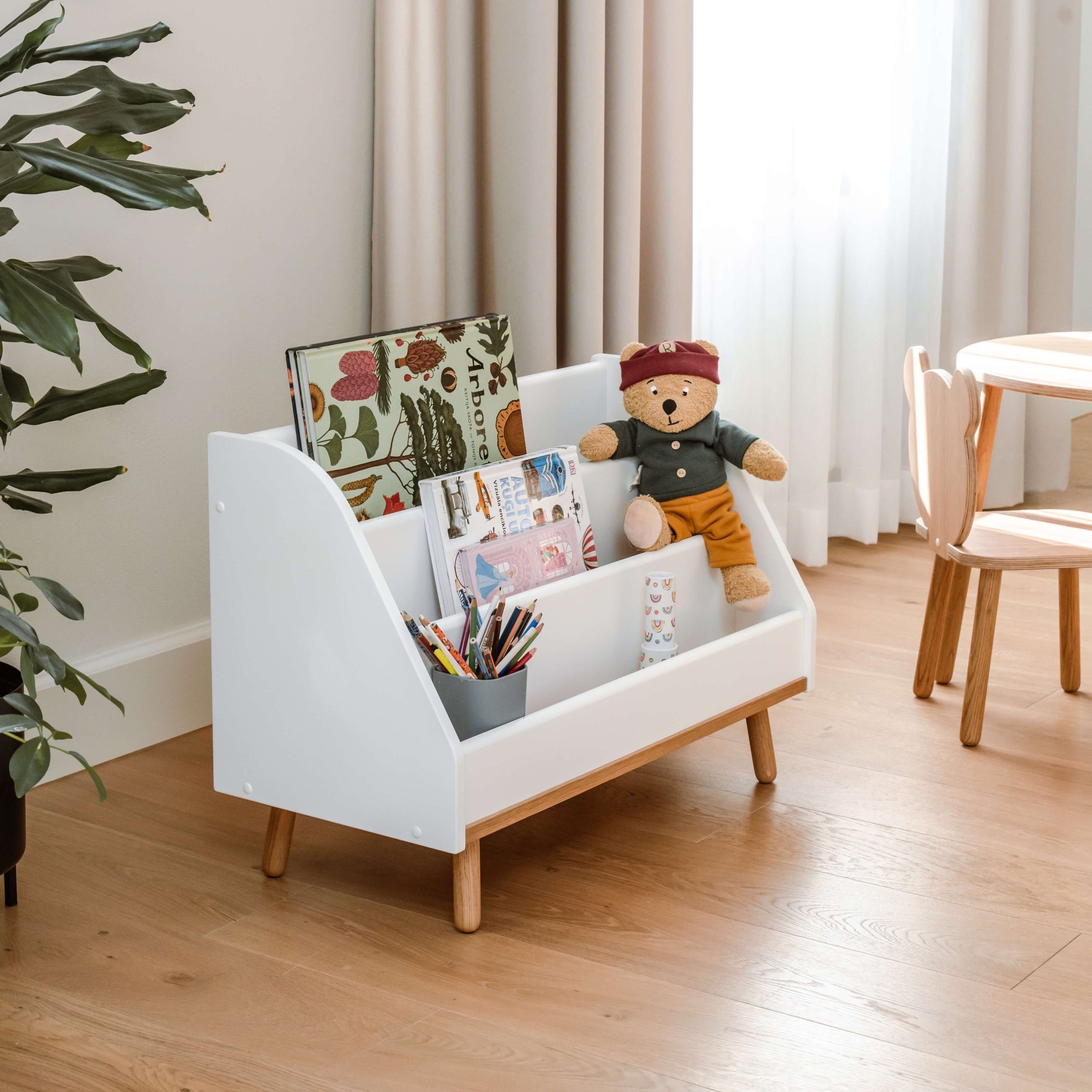 Childrens Bookshelf With Levels | Rūme