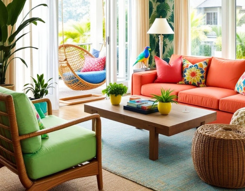 Coastal Decor Ideas Interior Design DIY Shopping: Tropical Coastal Decor -A Guide to Bold, Breezy Island Style