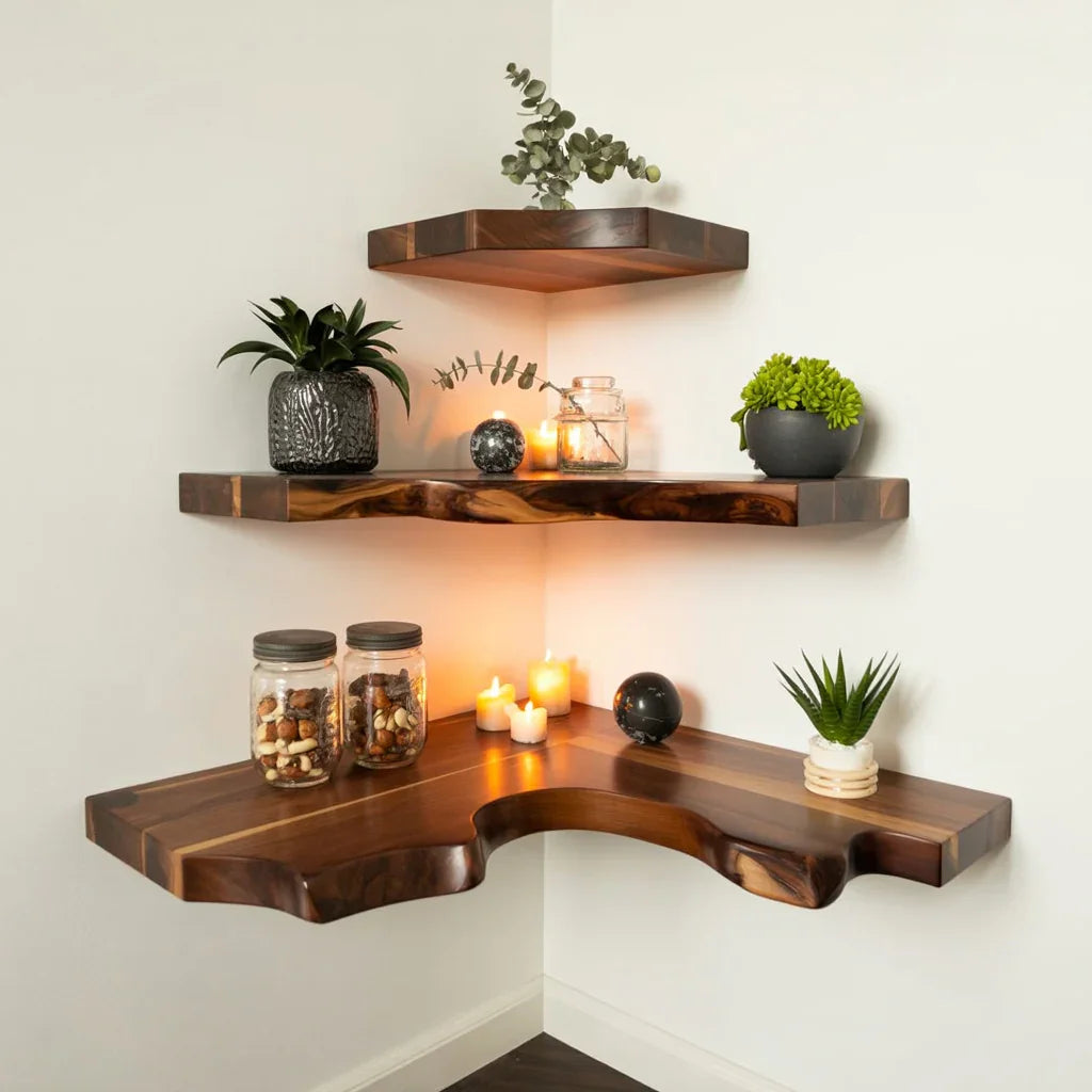 Corner Shelves for Living Room: Ideas That Actually Work | Ashdeco