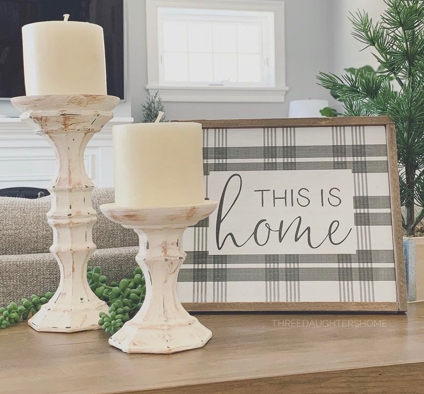DIY Dollar Tree Candle Holders – Three Daughters Home
