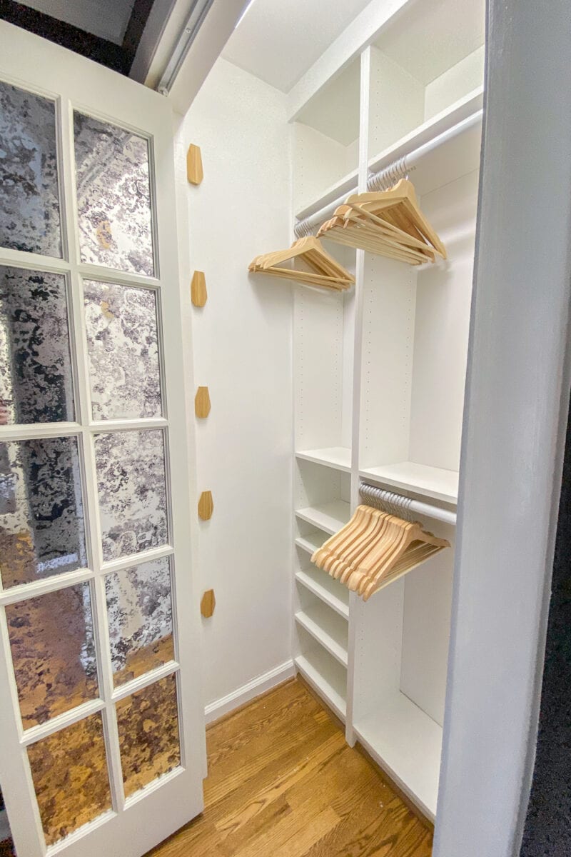 DIY IKEA Closet Hack Makeover With Billy Bookcases - Bless'er House